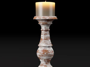 candlestick full 3D Model