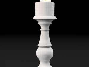 candlestick full 3D मॉडल