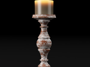 candlestick full 3D मॉडल
