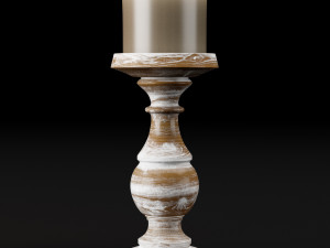candlestick full 3D मॉडल