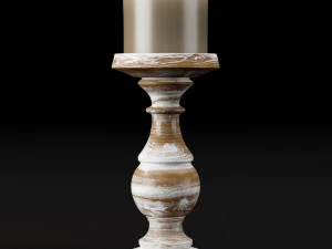 candlestick full 3D Model