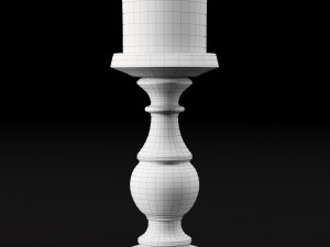 candlestick full 3D मॉडल