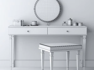 dressing table 3D Model