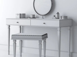 dressing table 3D Model