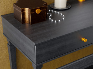 dressing table 3D मॉडल