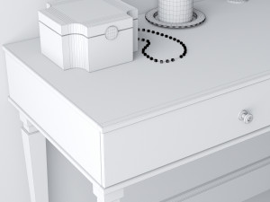 dressing table 3D मॉडल
