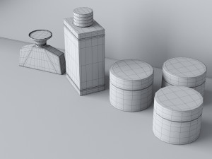 dressing table 3D मॉडल