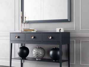 console whith decor 8 3Dモデル