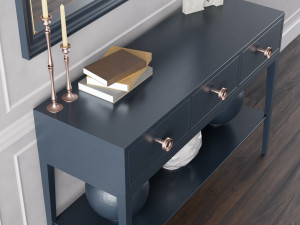 console whith decor 8 3Dモデル
