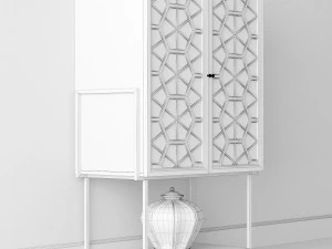 art deco storage 3D Model