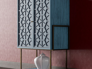 art deco storage 3D Модель
