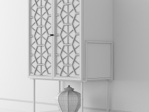 art deco storage 3D Модель