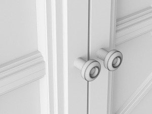 art deco storage 3D Модель
