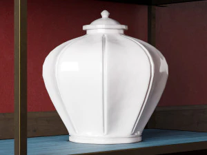 art deco storage 3D Model
