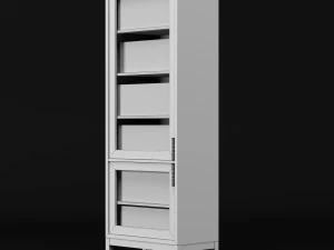bookcase set 3D Model