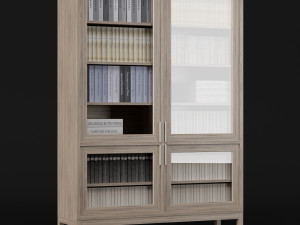 bookcase set Modelo 3D