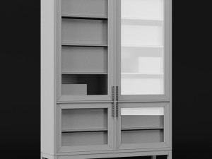 bookcase set Modelo 3D