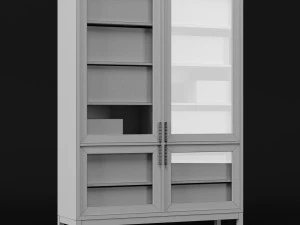 bookcase set 3D Model