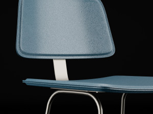bar chair 3D मॉडल