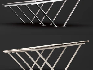 metall carport 2 3D Model