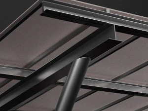 metall carport 2 3D Model