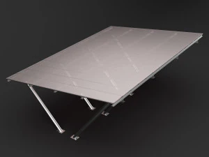 metall carport 2 3D Model