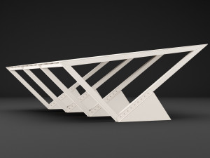 metall carport 3 Modello 3D