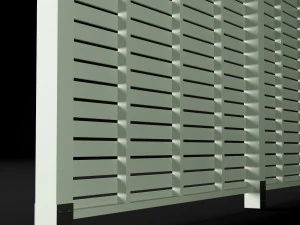 woden carport 5 3D Model