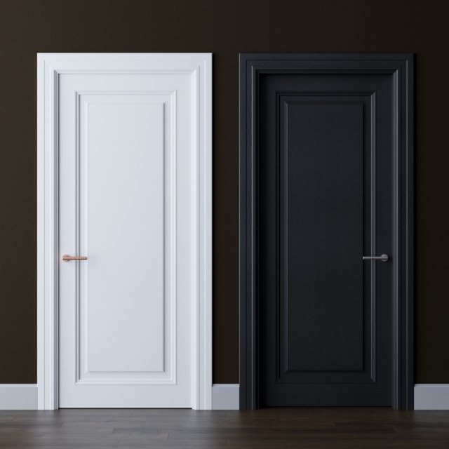 door 03 Modelo 3D .c4d .max .obj .3ds .fbx .stl .blend 