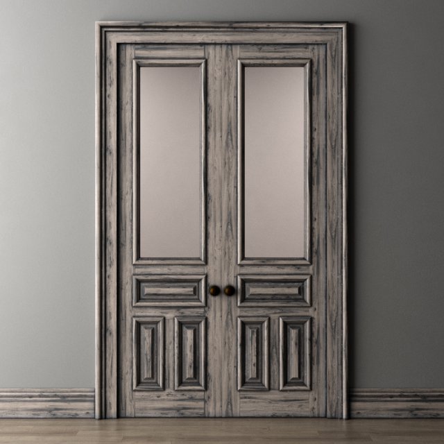 door 08 3D 模型 .c4d .max .obj .3ds .fbx .stl .blend