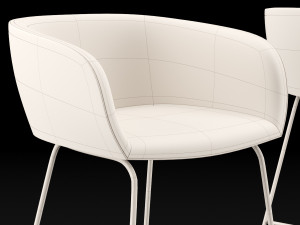 bar chair 2 Model 3D