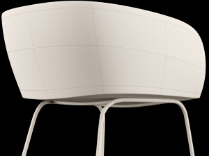 bar chair 2 Model 3D