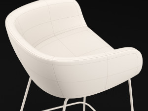 bar chair 2 Model 3D