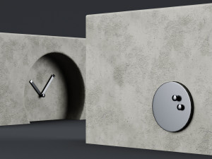 table clock 3D 模型