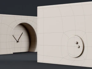 table clock 3D Model