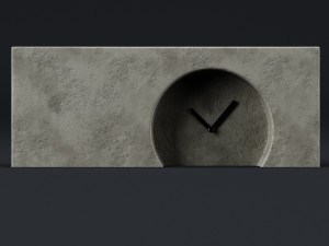 table clock 3D 模型