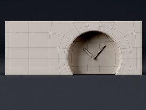 table clock 3D 模型
