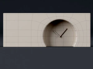 table clock 3D Model