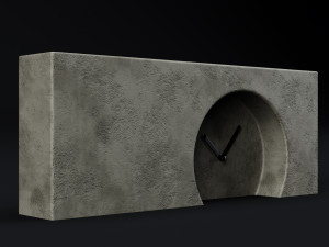 table clock 3D 模型