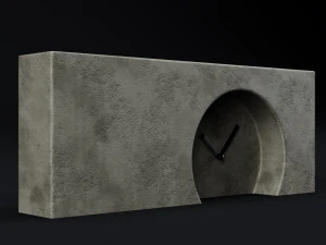 table clock 3D Model