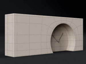 table clock 3D Model