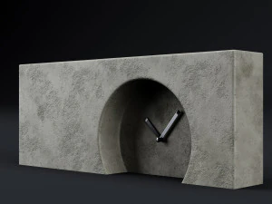 table clock 3D Model