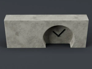 table clock 3D Model