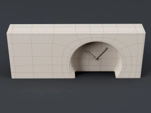 table clock 3D Model