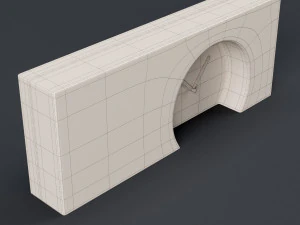 table clock 3D Model