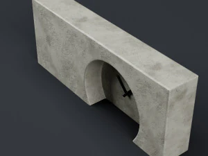 table clock 3D Model