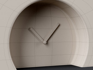 table clock 3D 模型