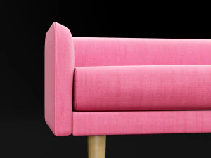 bed bench 4 3D Model
