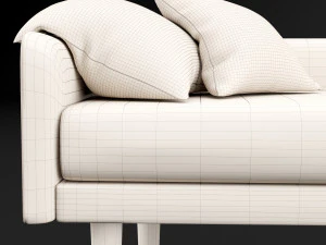 bed bench 4 3D Model