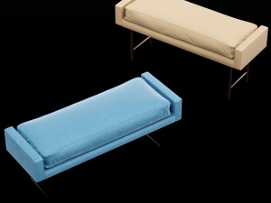 bed bench 5 3D 模型